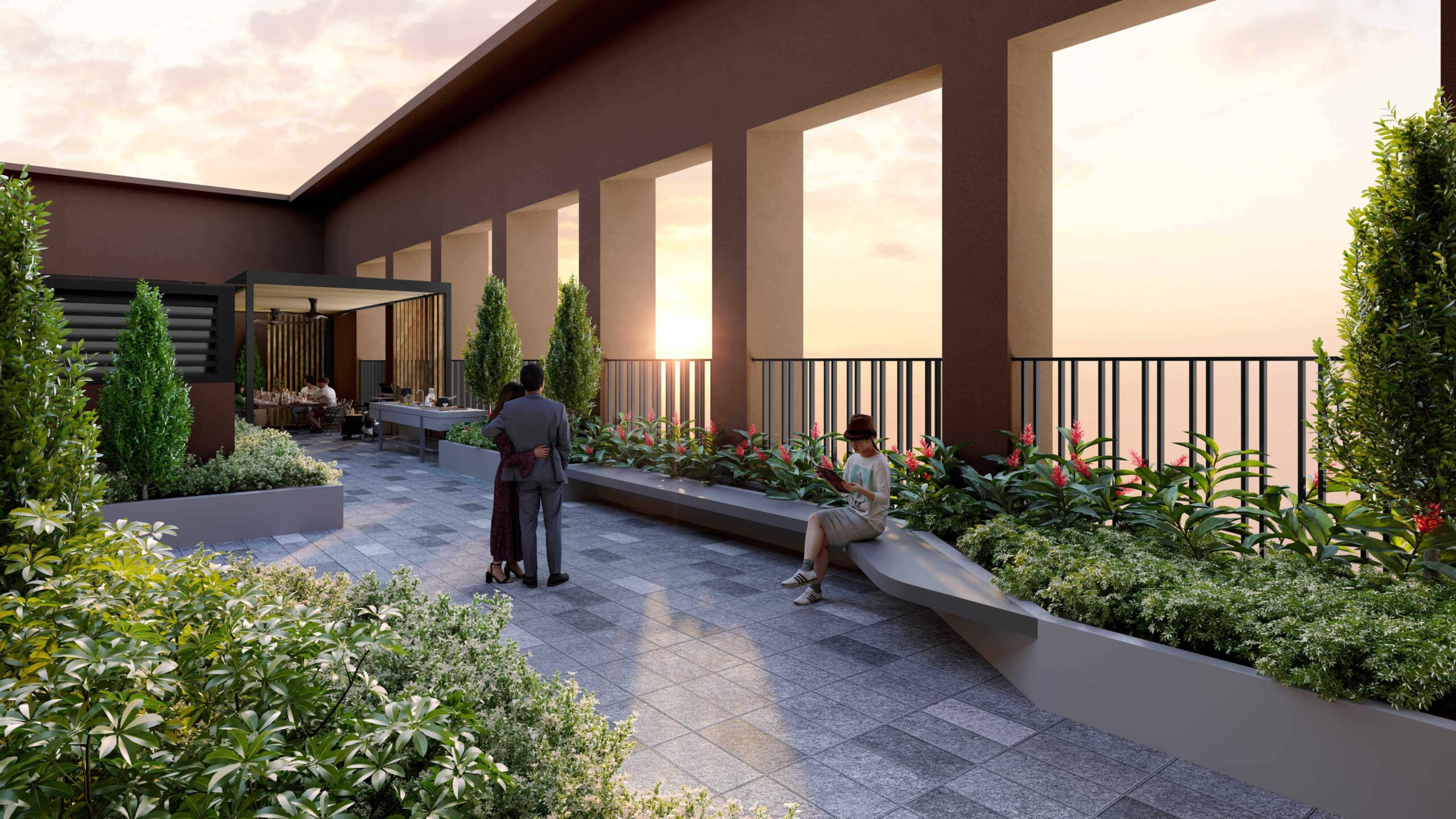 Herbs Garden rooftop garden
